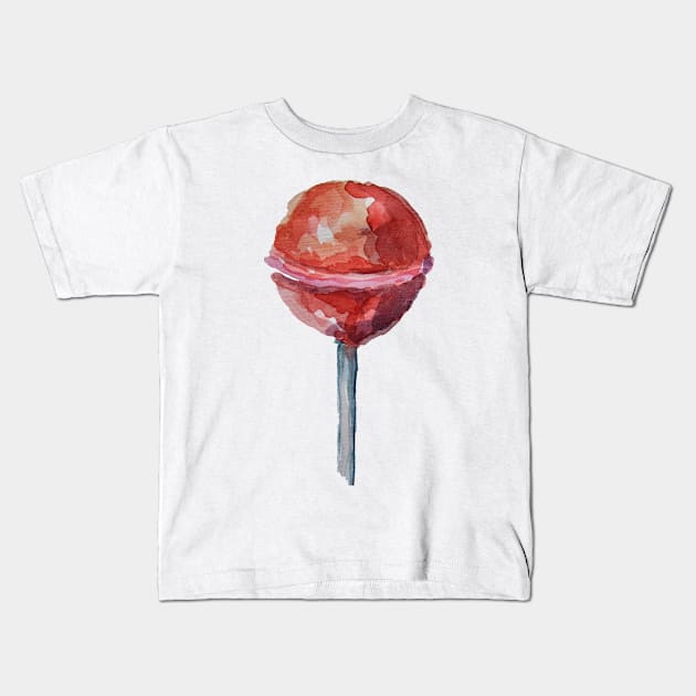 Lollipop Kids T-Shirt by Kuhtina